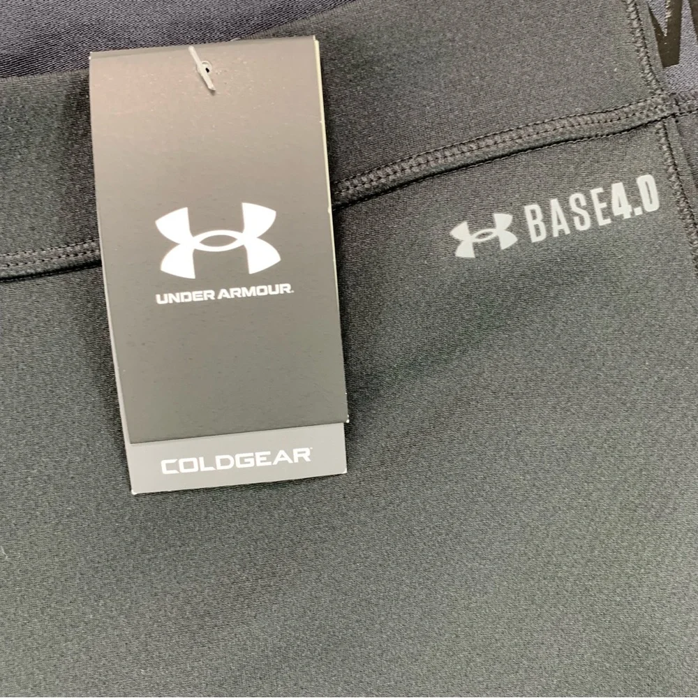 NWT Under Armour Women’s Large ColdGear UA Base‎ 4.0 Leggings Black